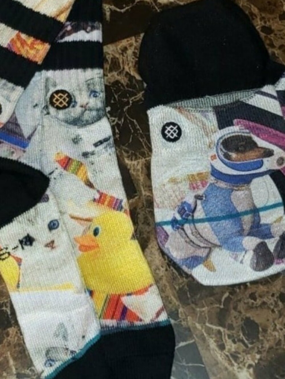 Stance Space Cat & Astro Dog Crew Socks